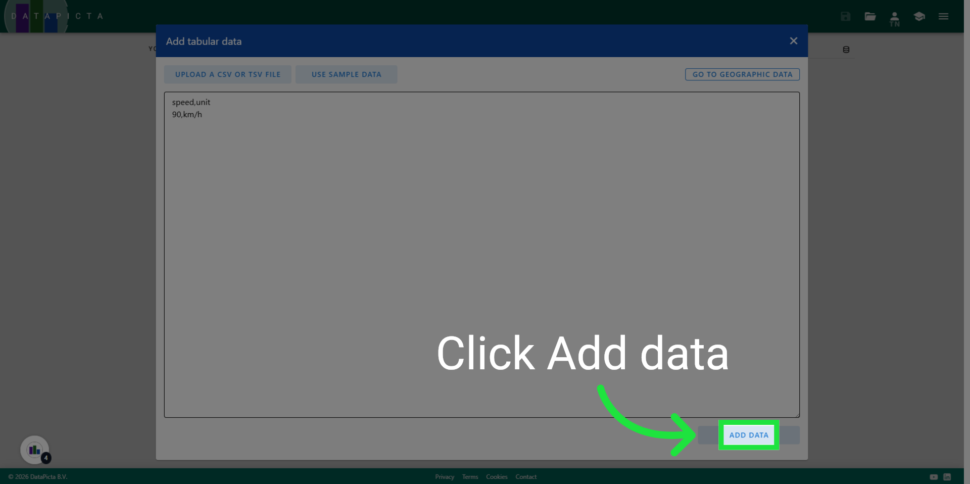 Add Data