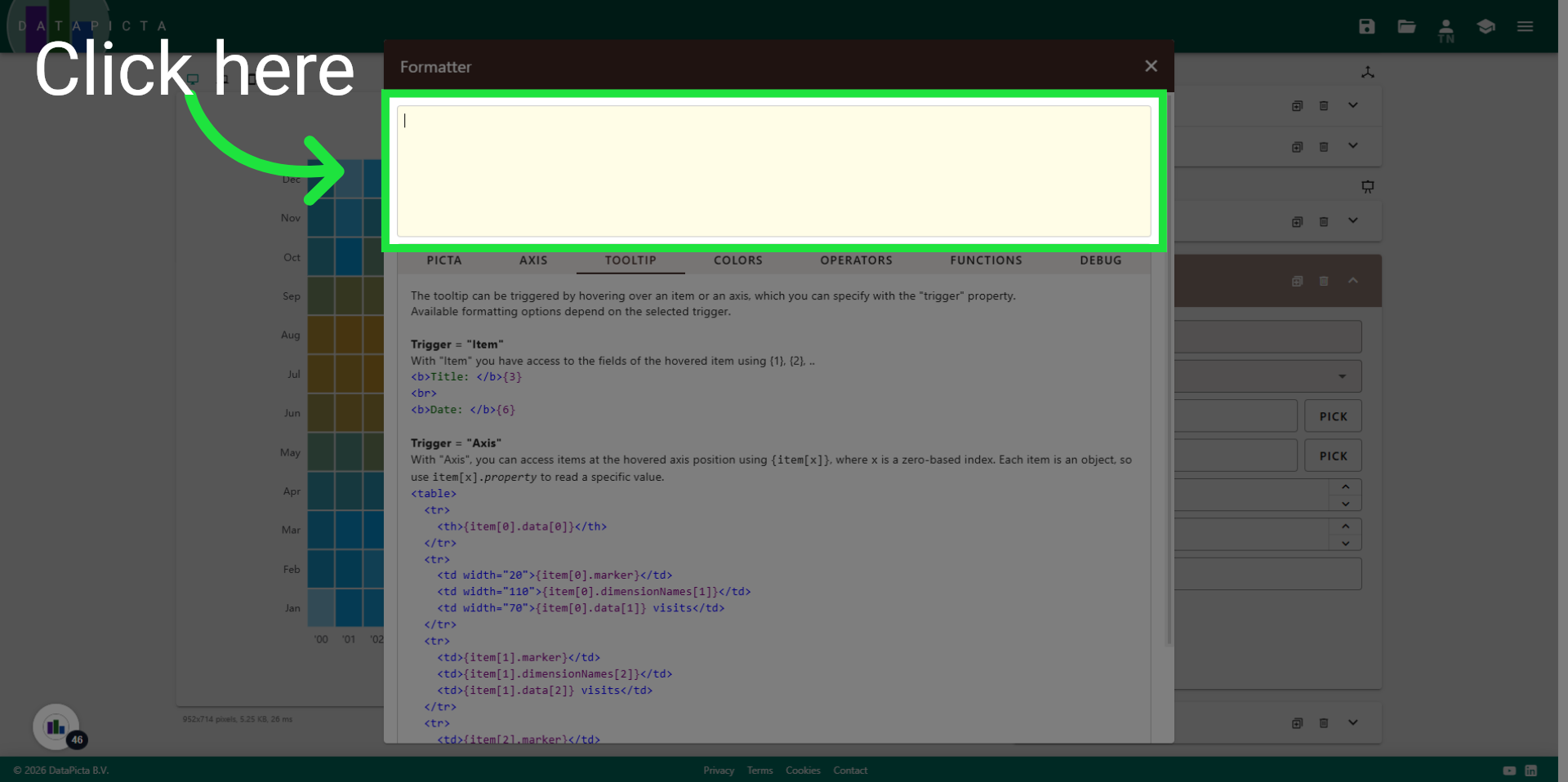 Open Formatter Editor