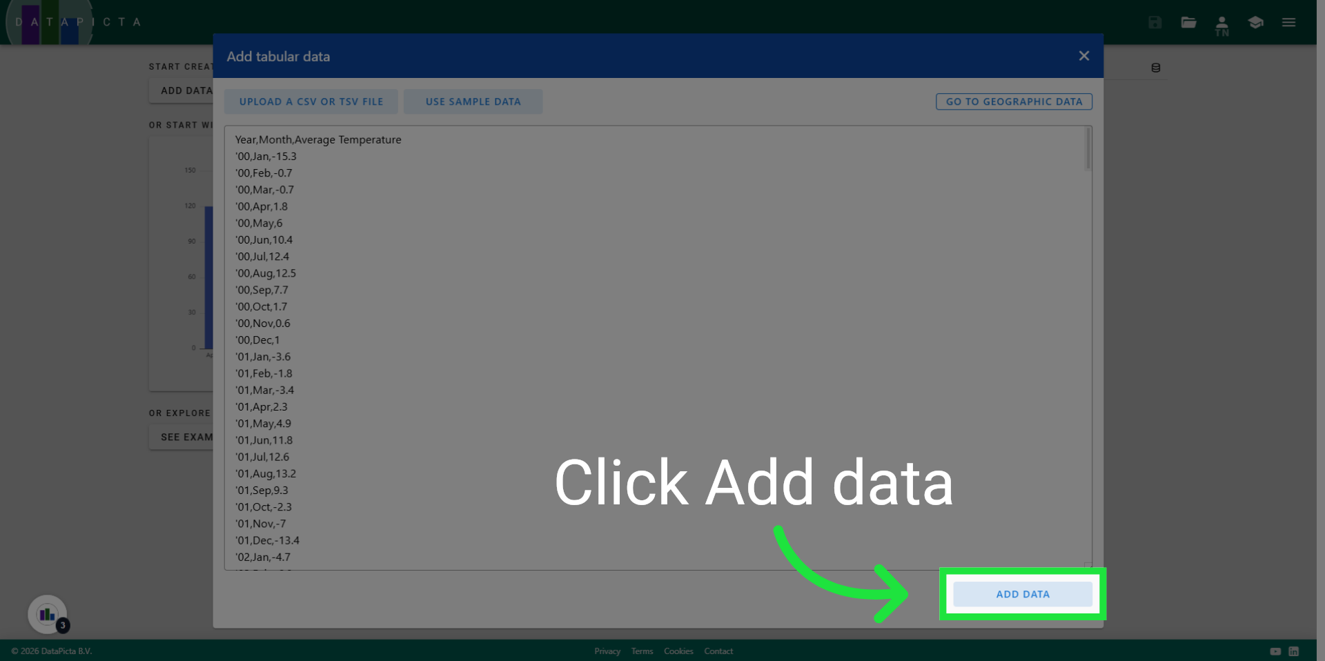 Add Data