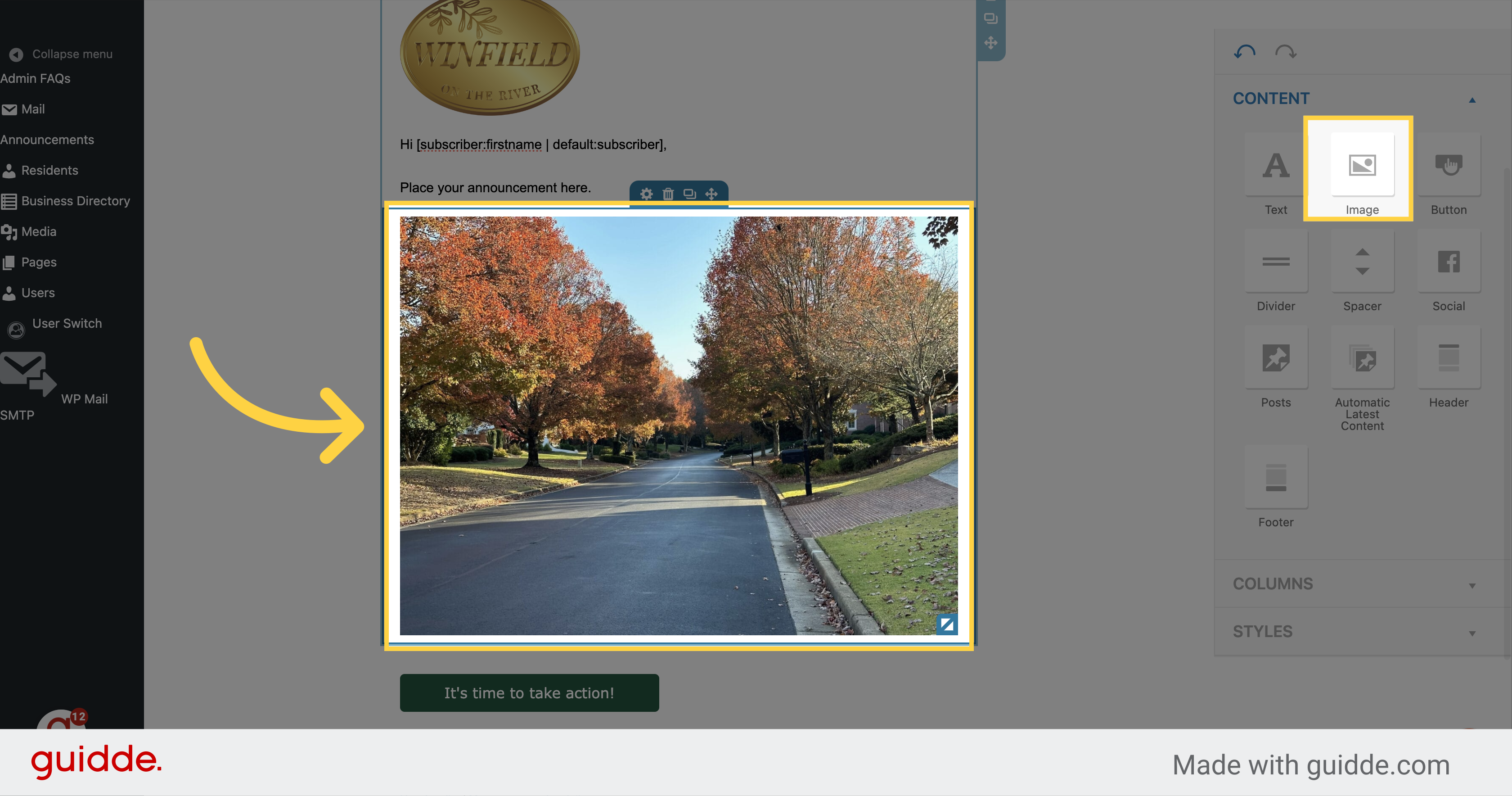Click here to edit the image OR drag and drop the image from the sidebar