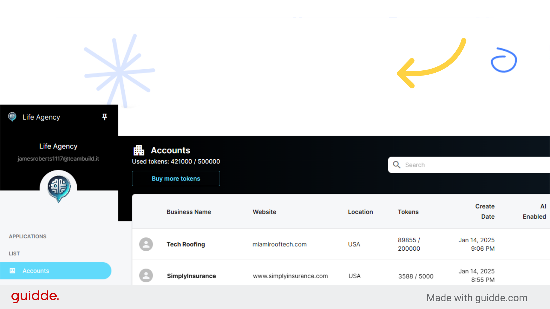 Upgrade Starter Accounts to Paying Clients