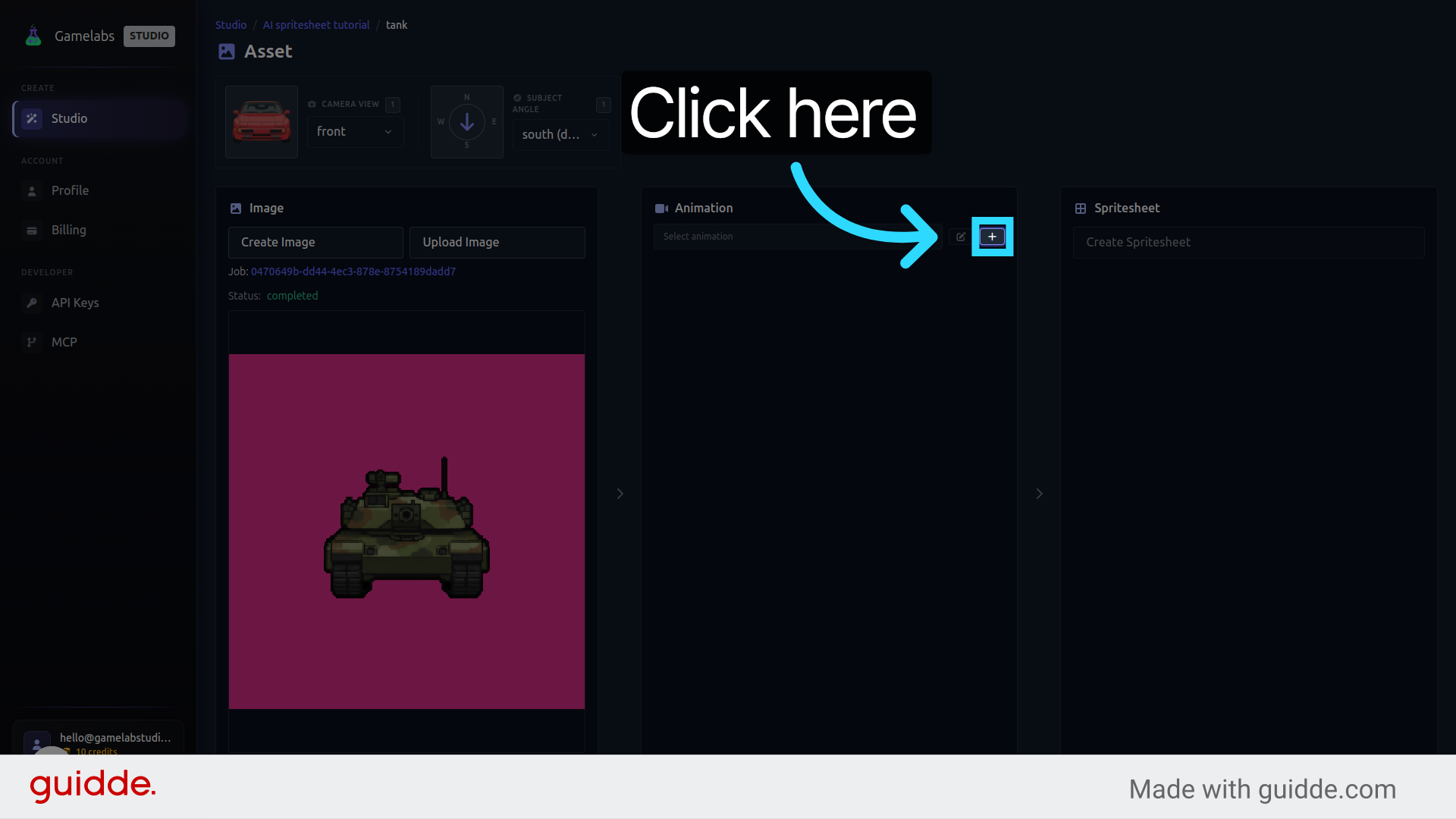 Create a New Animation