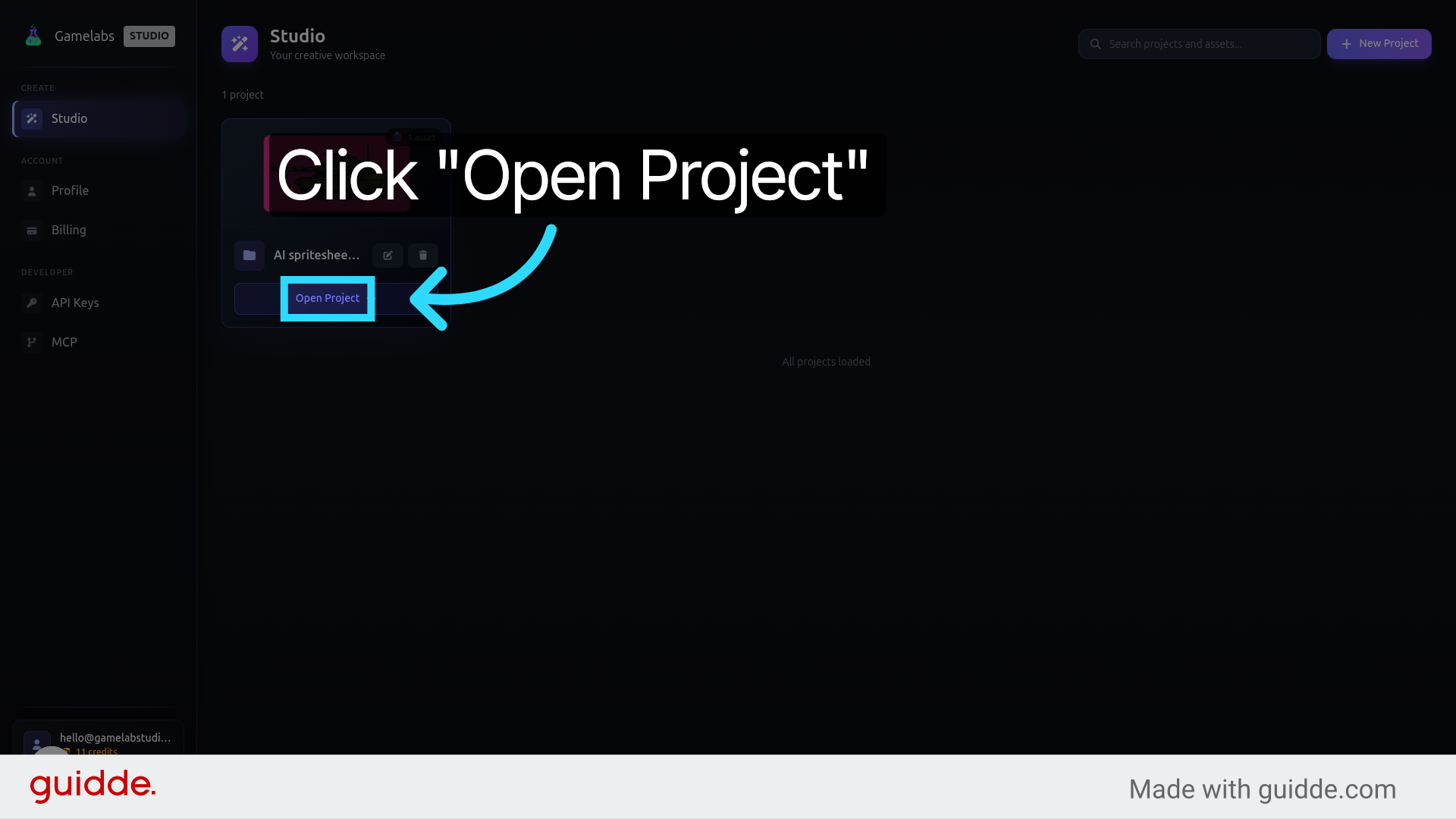 Open Your Existing Asset