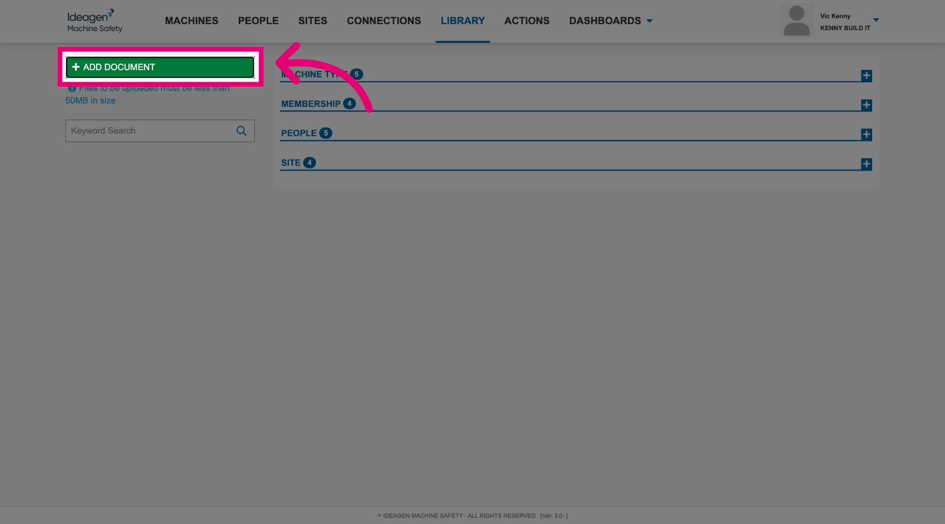 Click 'Add Document'