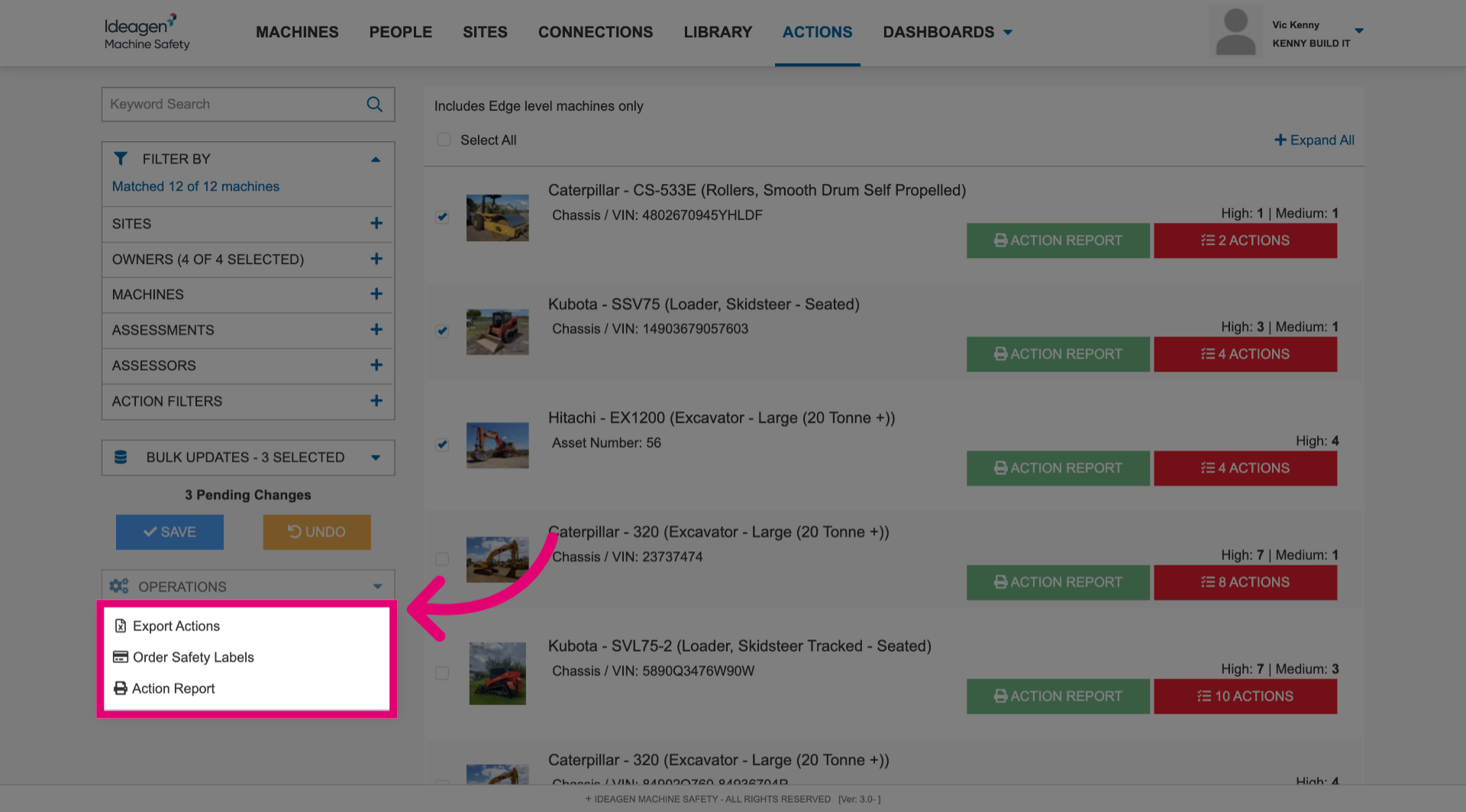 Select relevant option