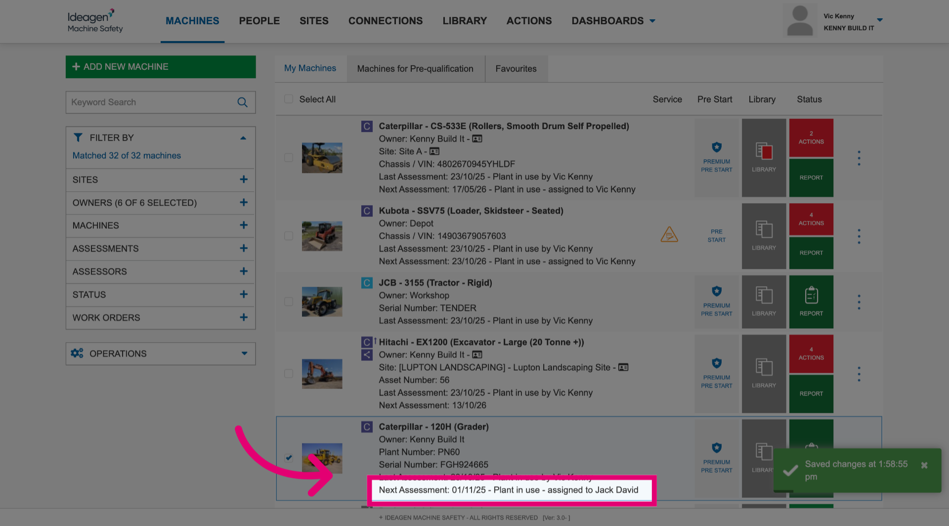 Review scheduling details