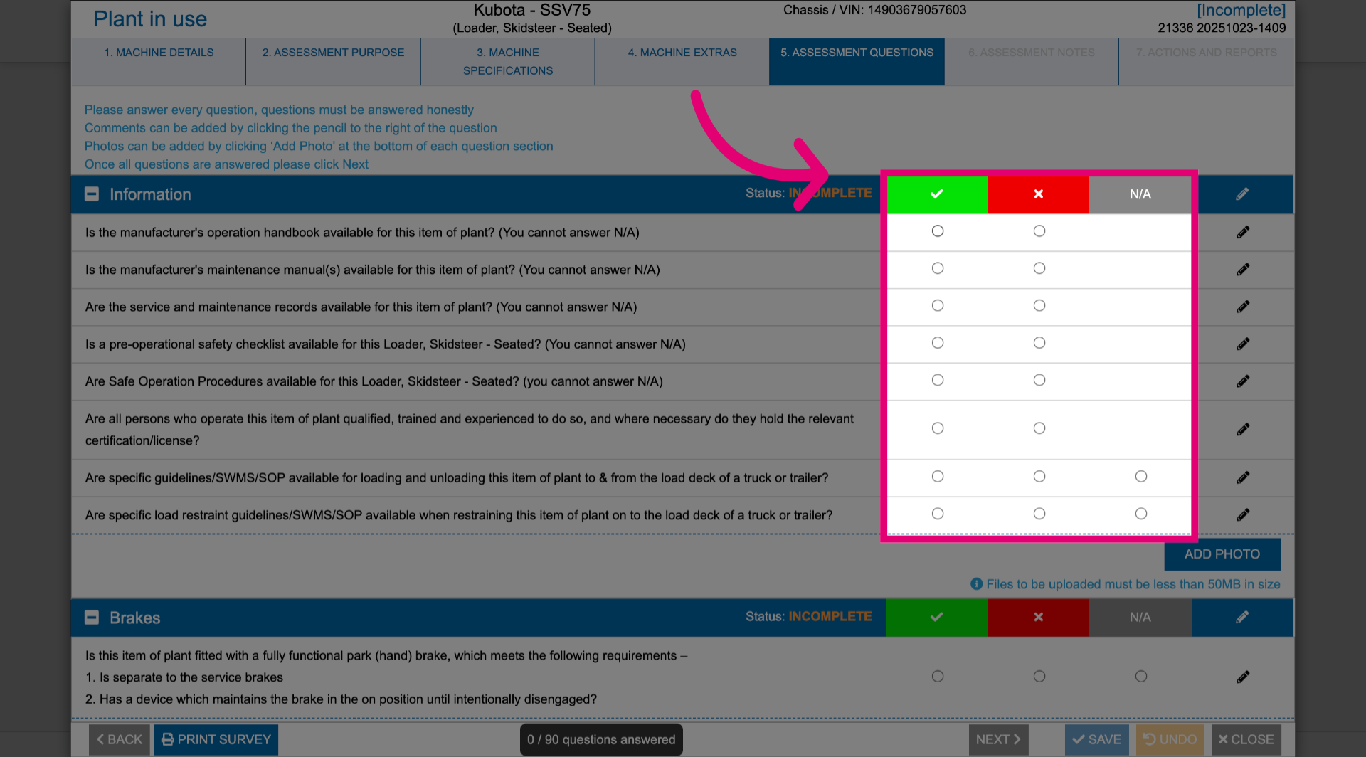 Answer assessmsent questions