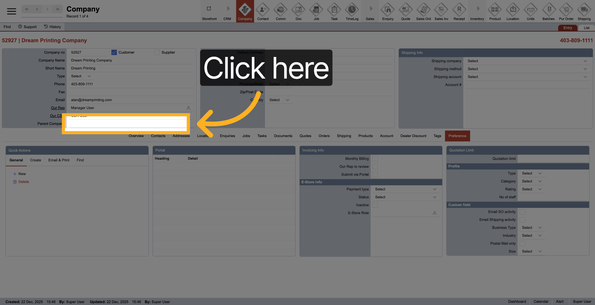 Open Shipping Options