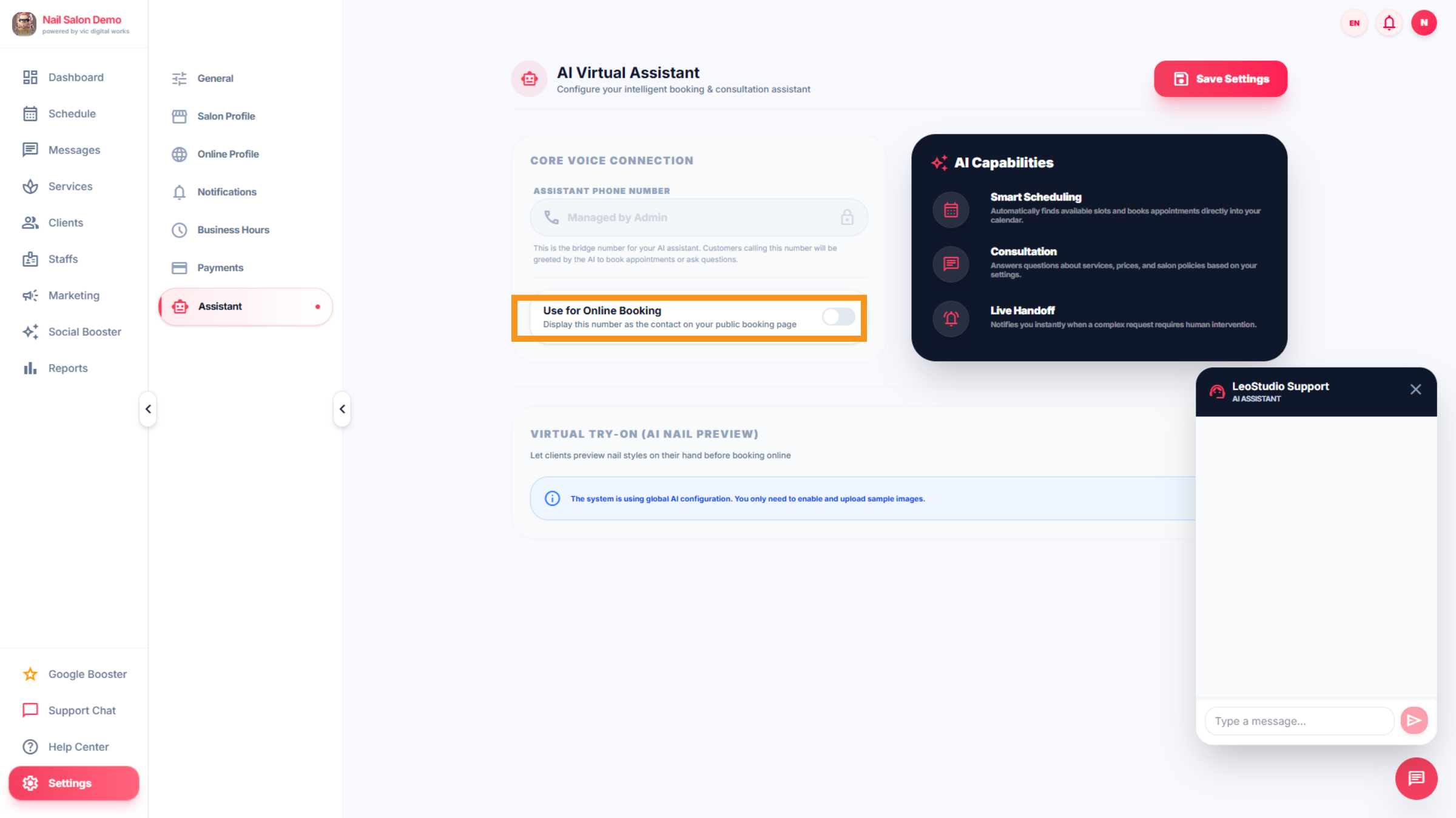 AI virtual assistant fees