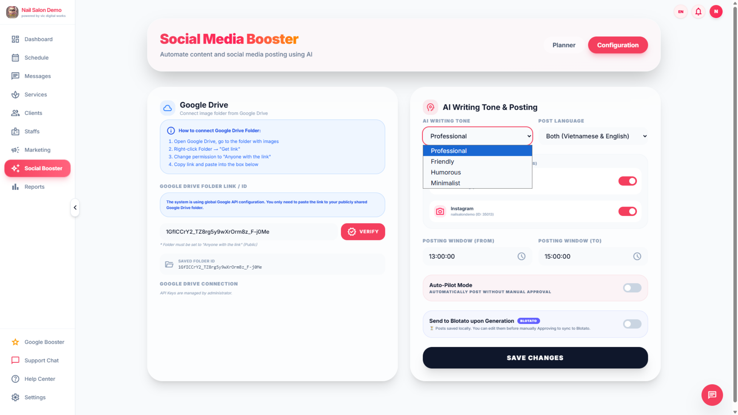 Interface of Configuration