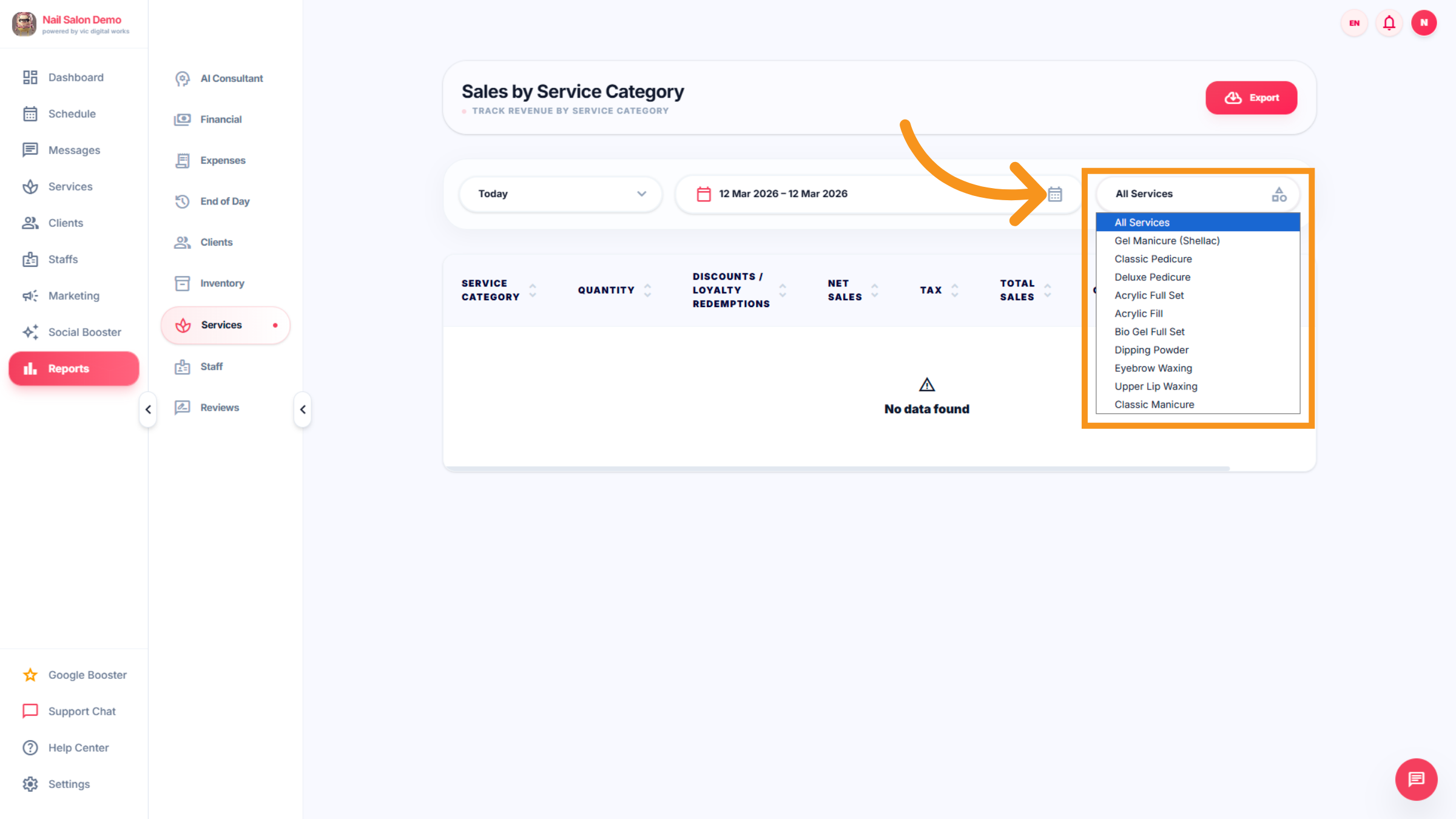 Browse Service Categories