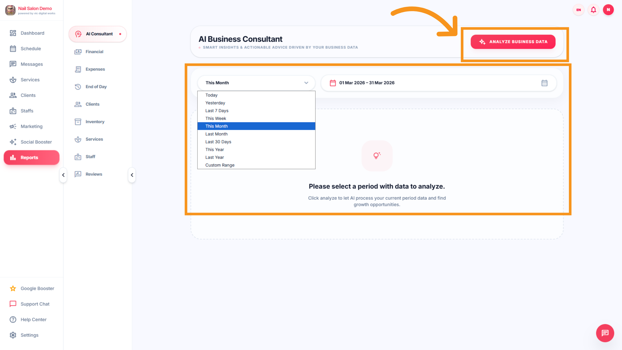 AI CONSULTANT -Date/time