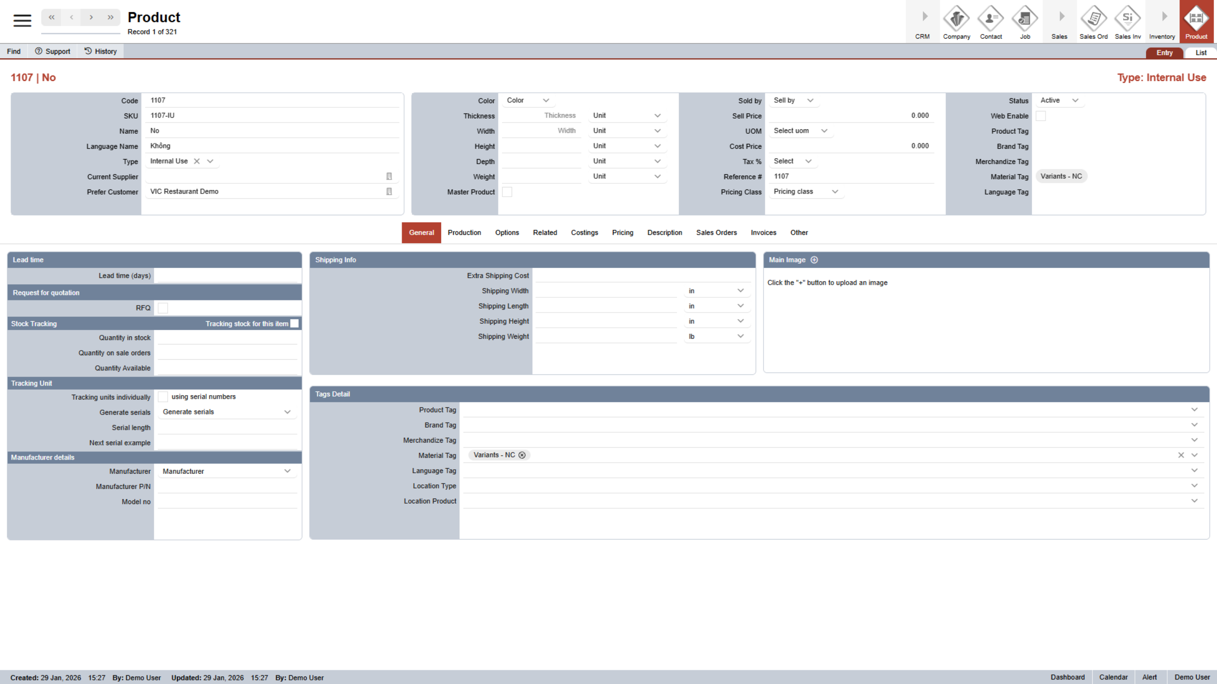 Create 'No' Selector