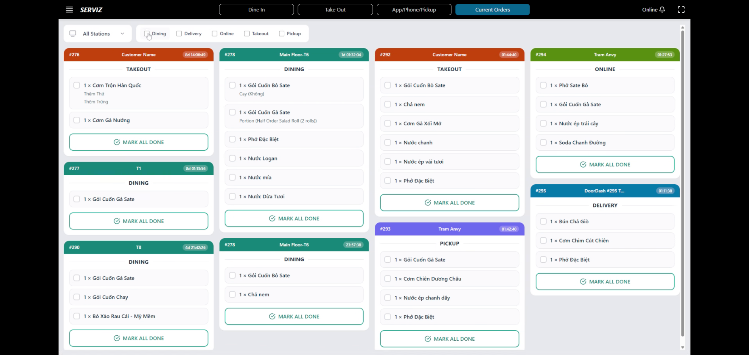 Understanding Order Cards