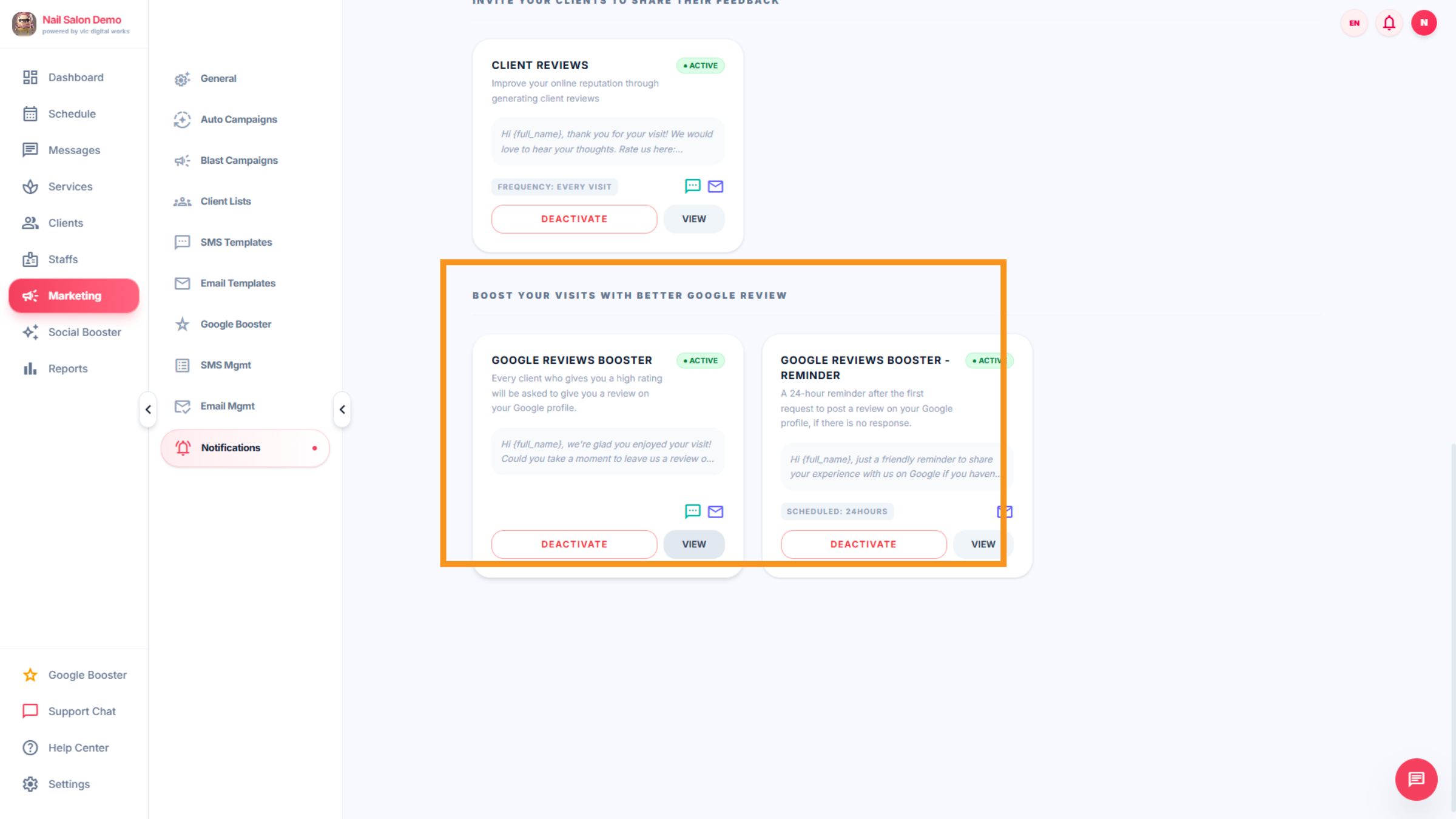  Notification Details