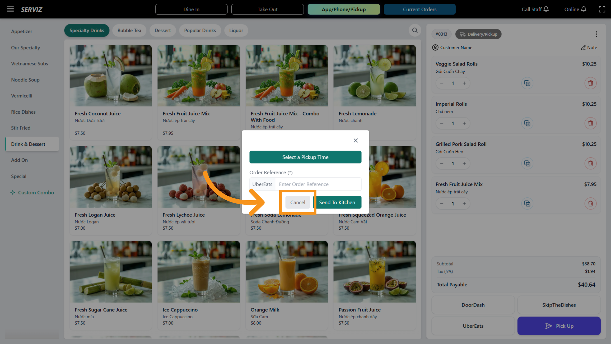 Cancel Current Action