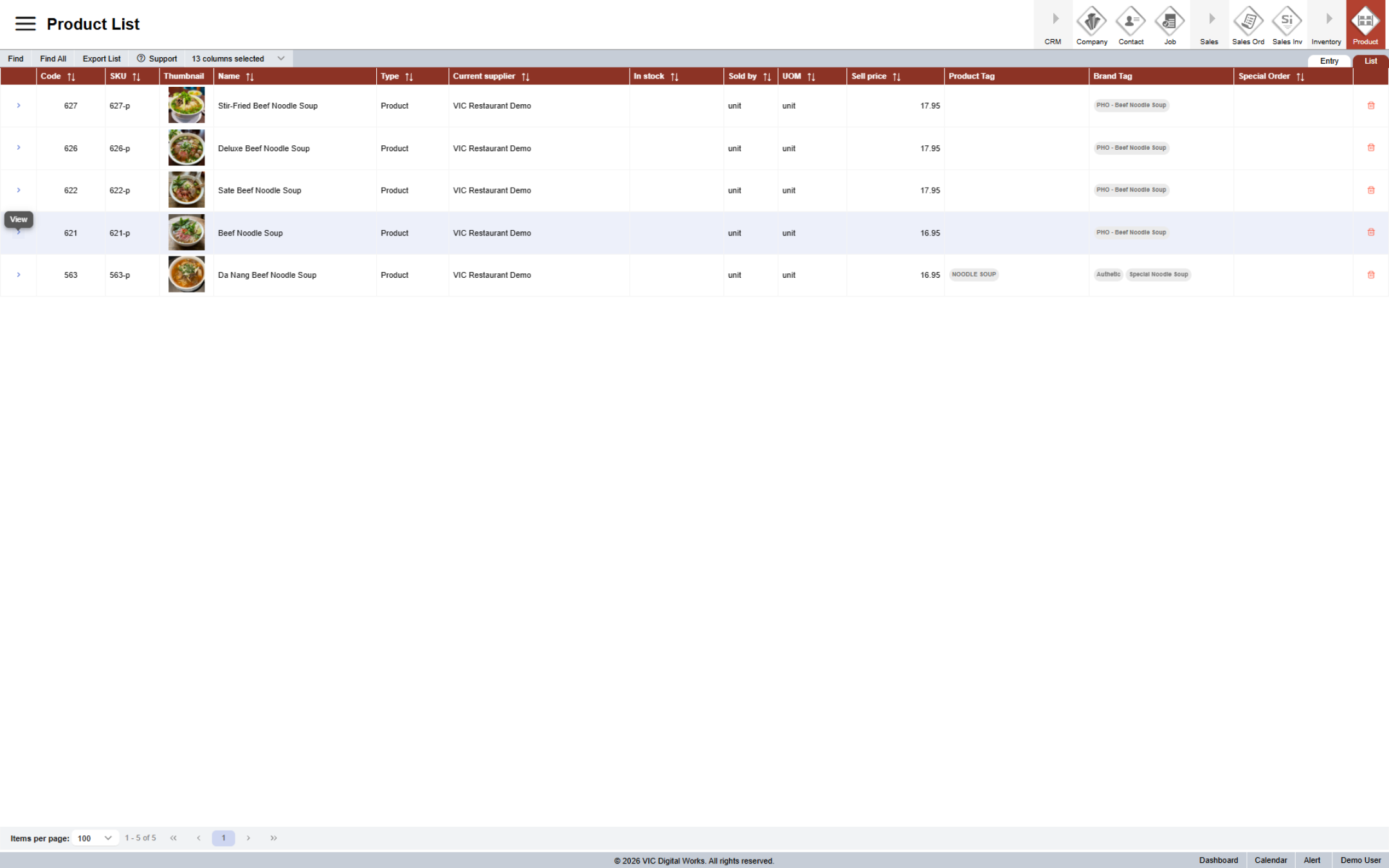 Click Additional Navigation Link