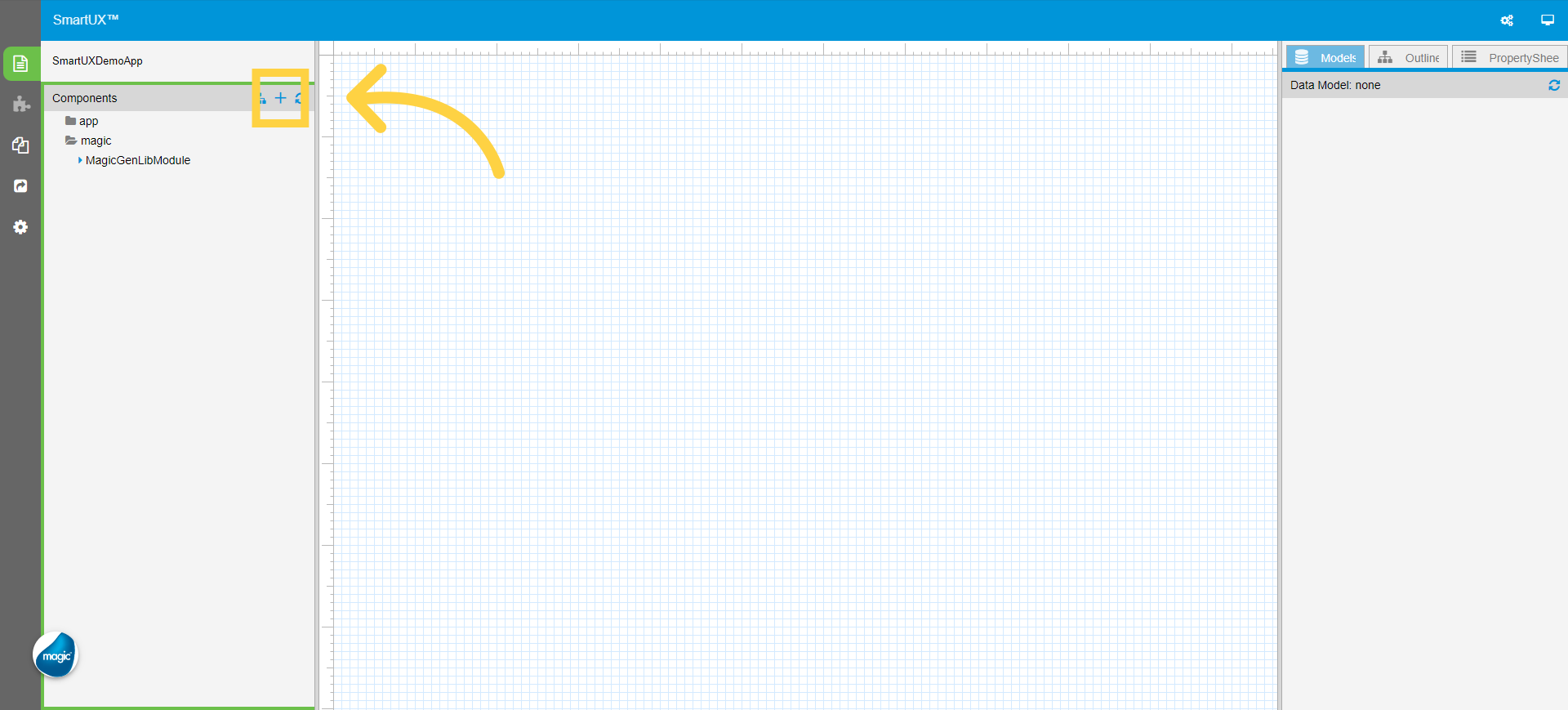 Add Component to SmartUX