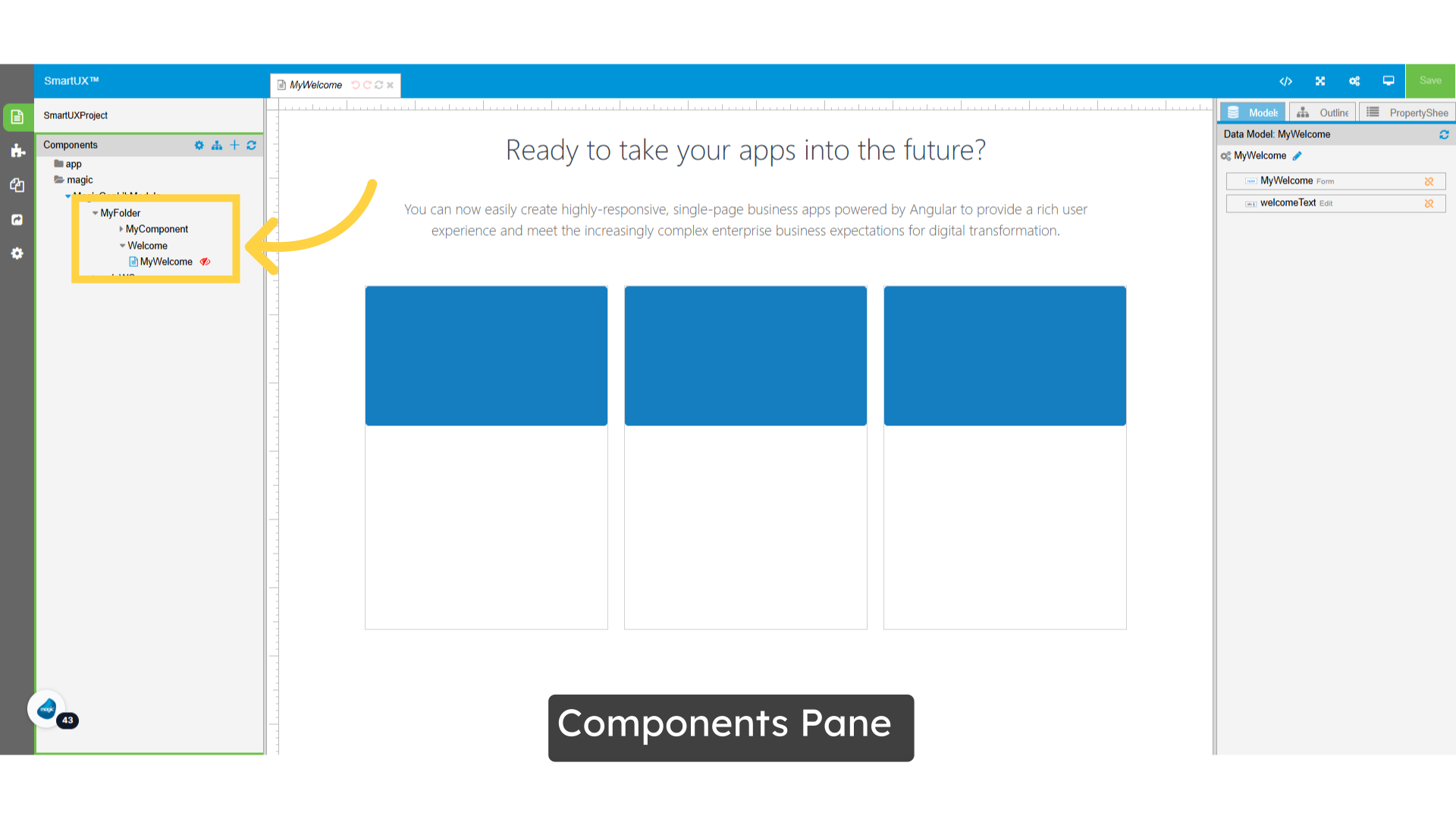 Components Pane