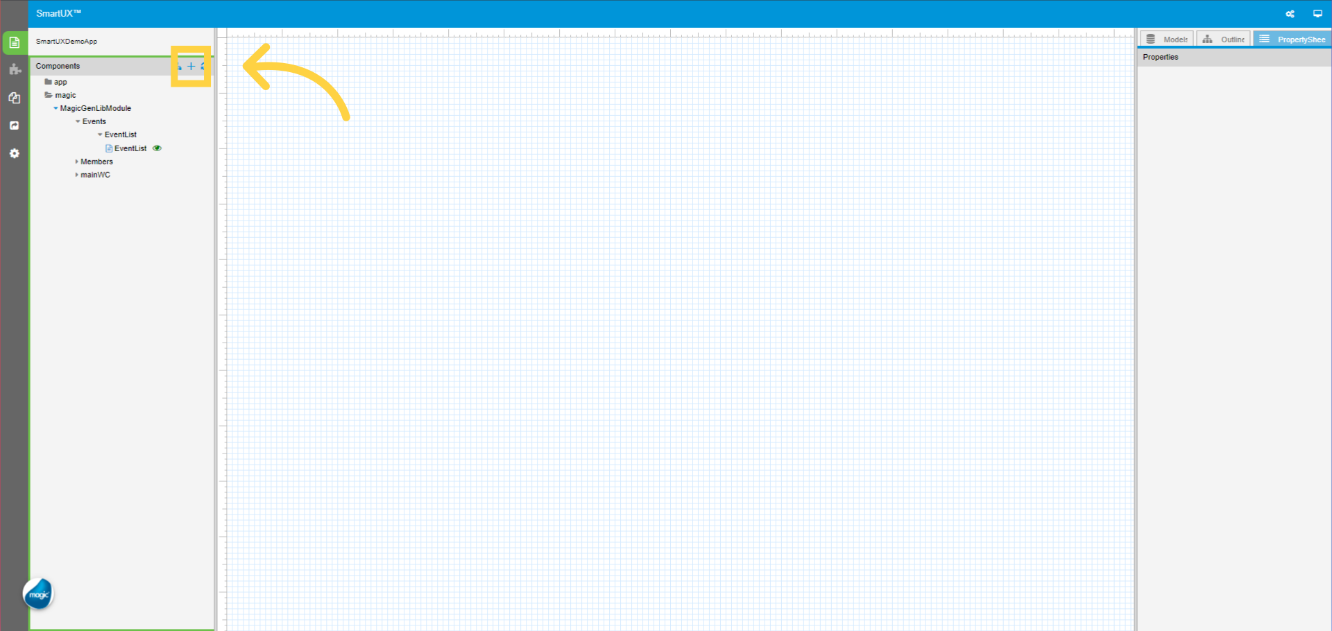 Add Component to SmartUX