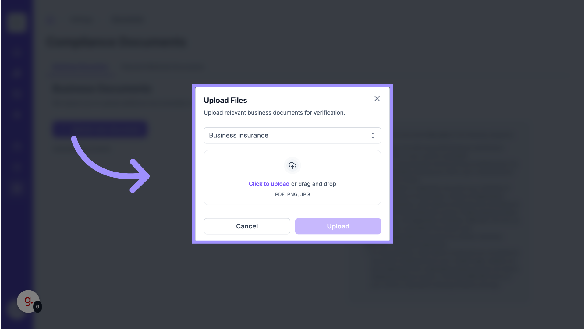Select Document From Your Device