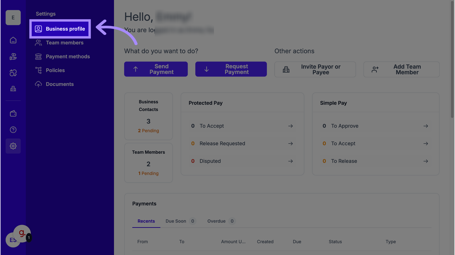 Business Profile