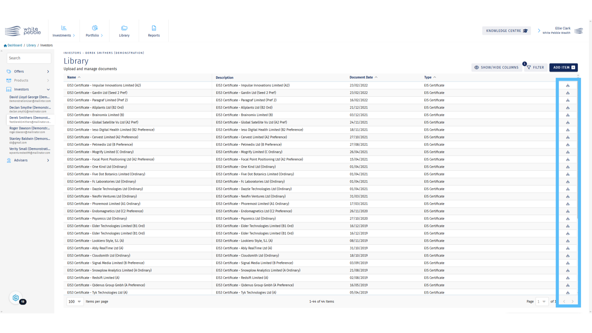 Downloading Documents