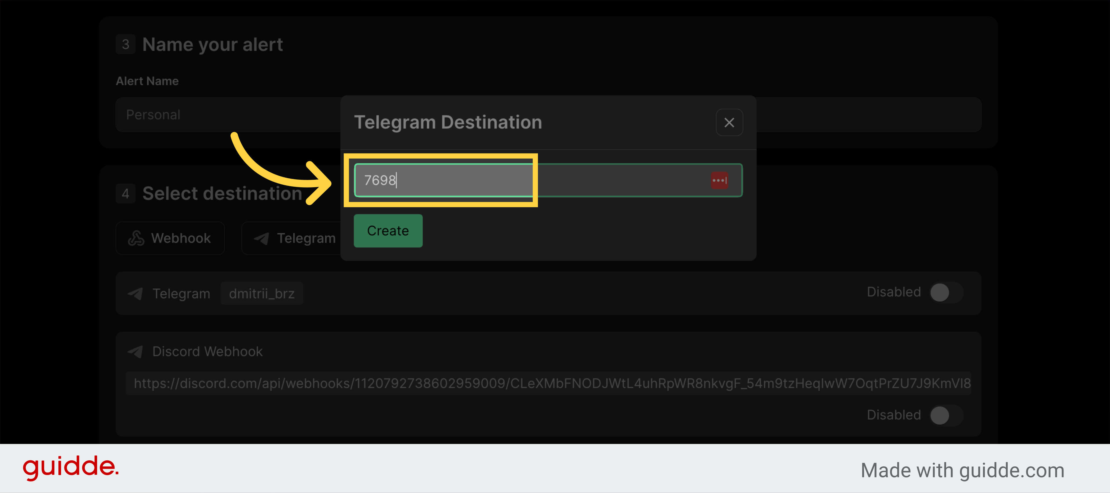 Fill in the verification code