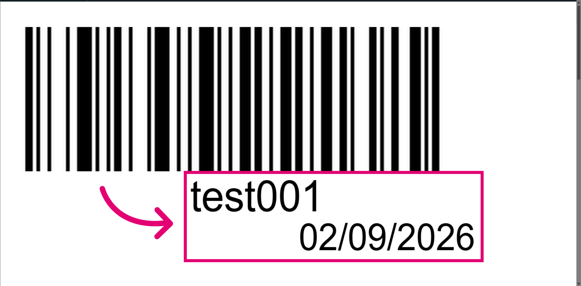 Initiate Label Creation