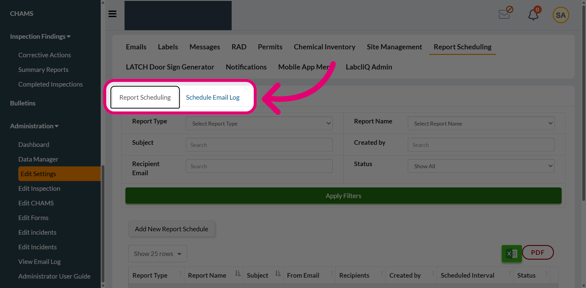 Review scheduling tools