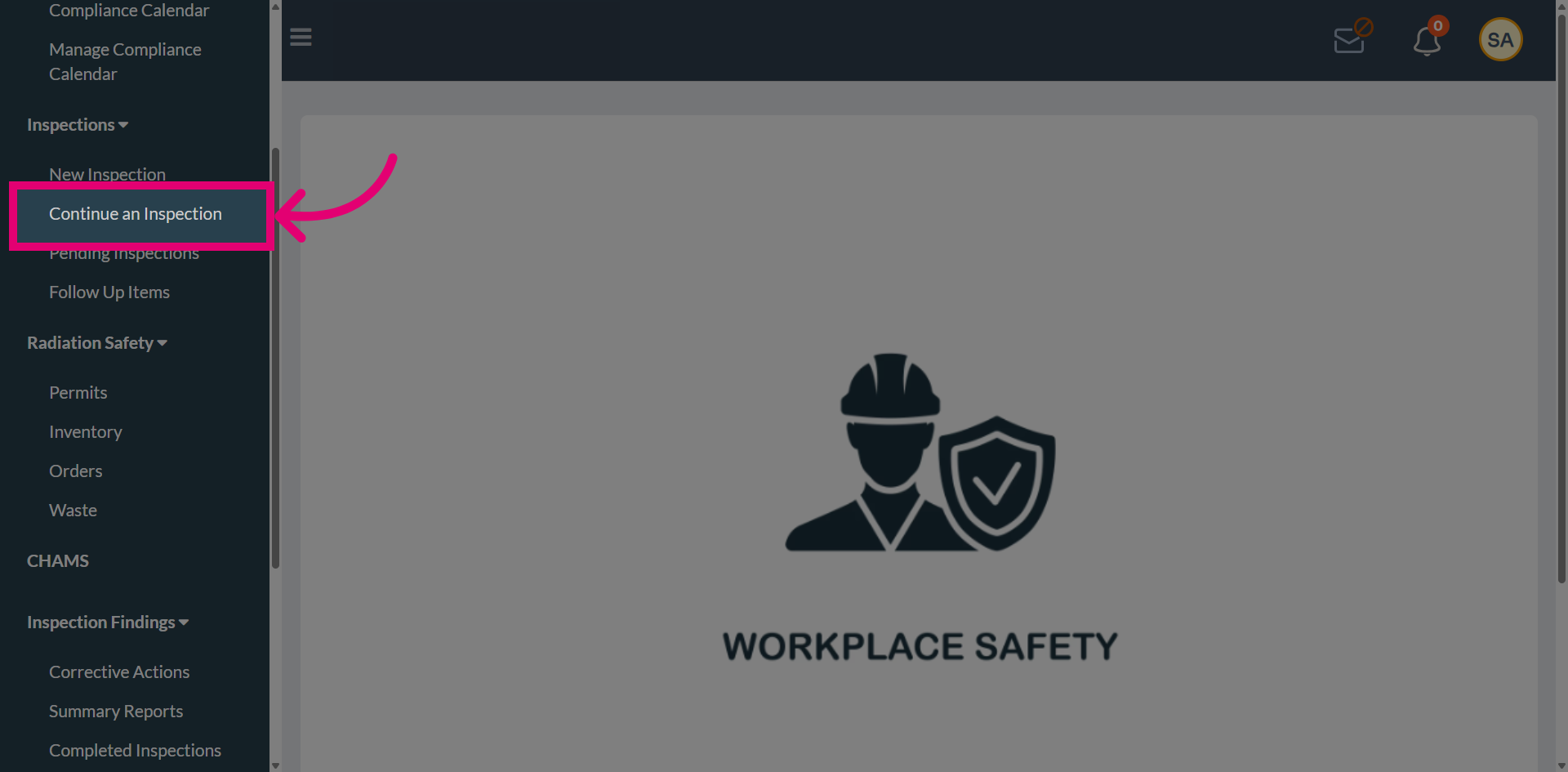 Access Inspection Continuation