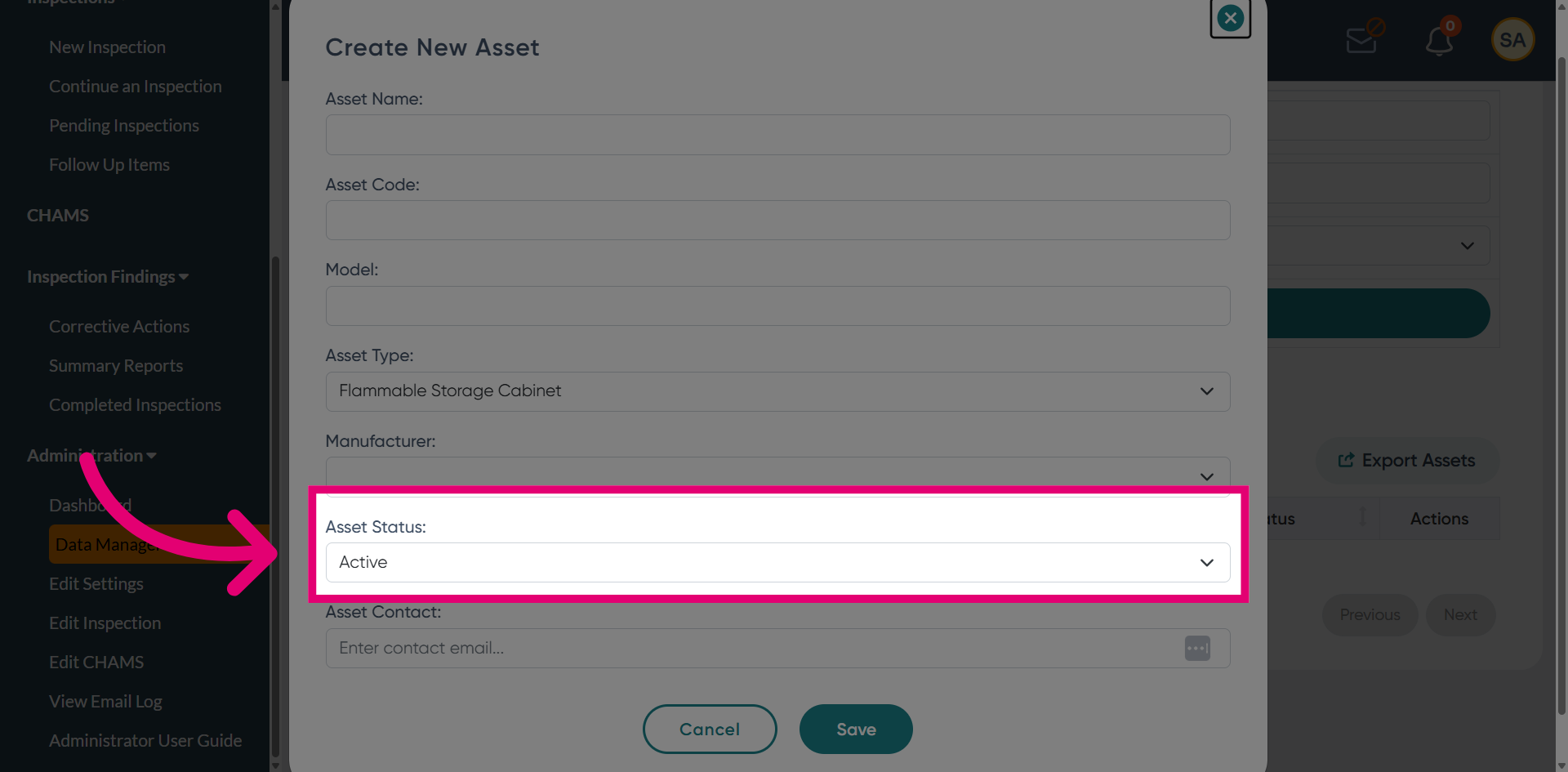 Asset Status