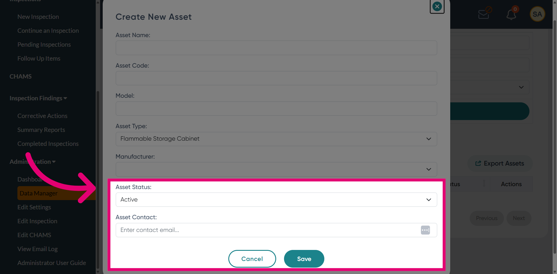 Asset Status