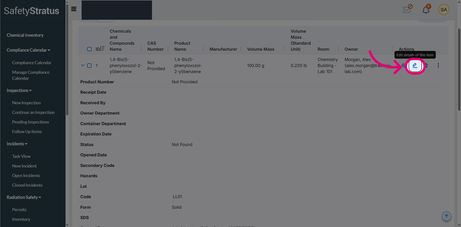 Perform Contextual Click