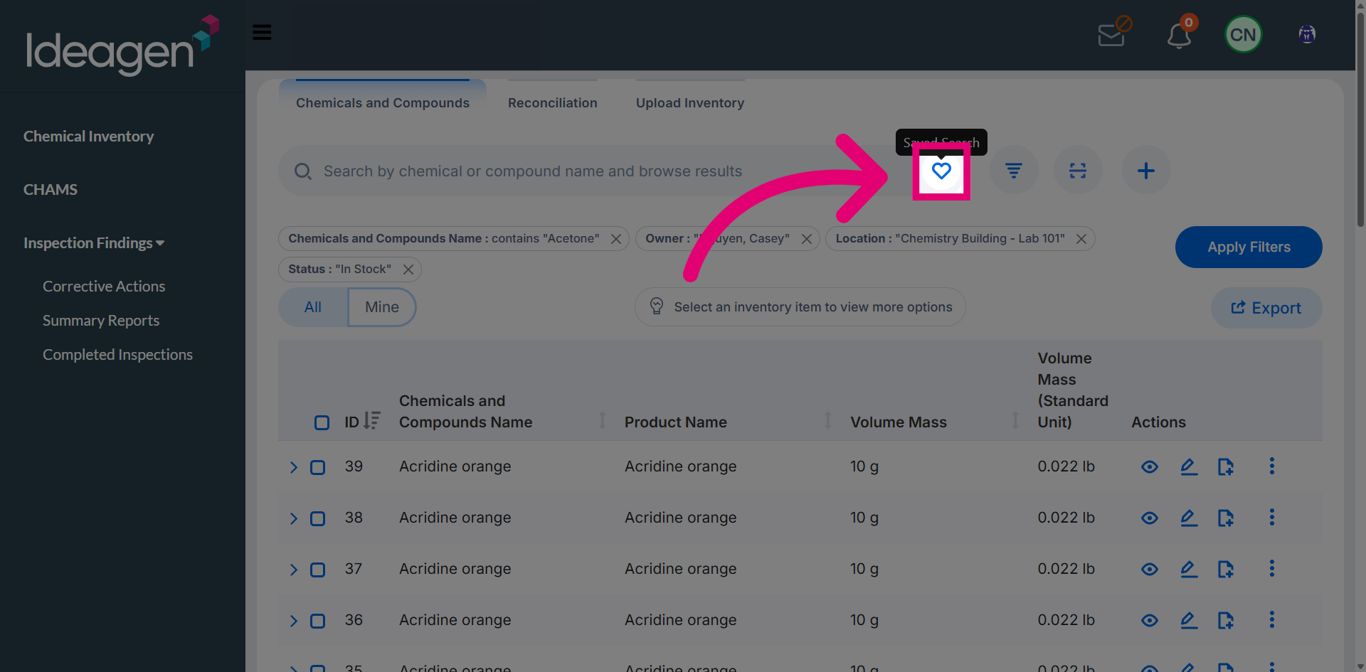 Access Additional Options