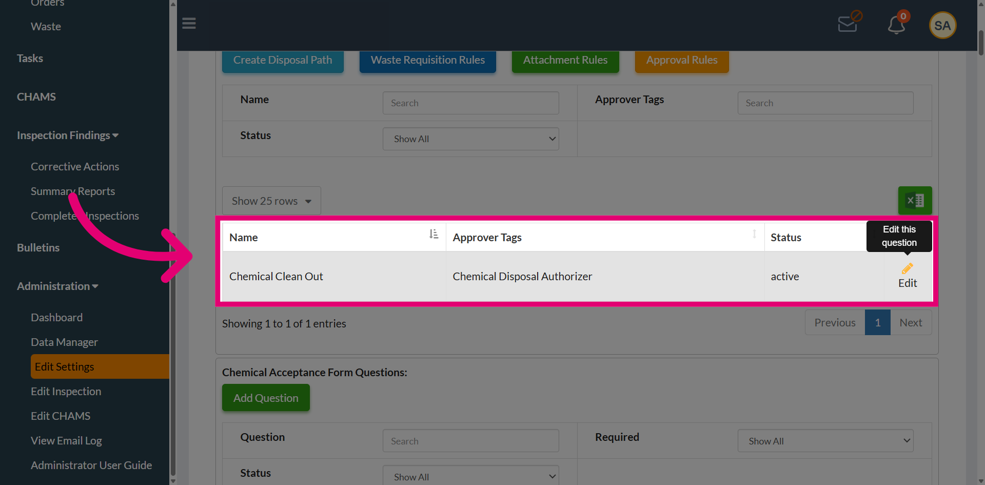 Access Additional Options
