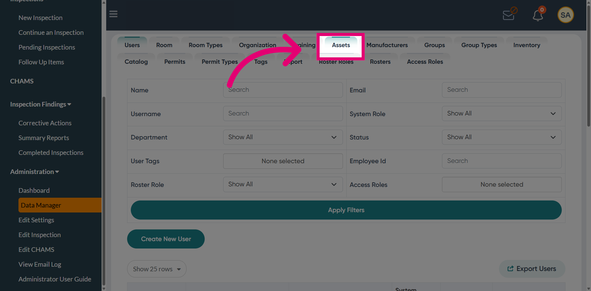 Open Assets Section