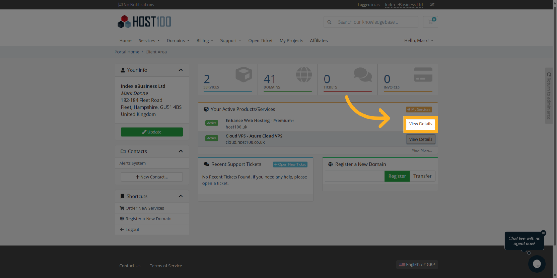 Click View Details