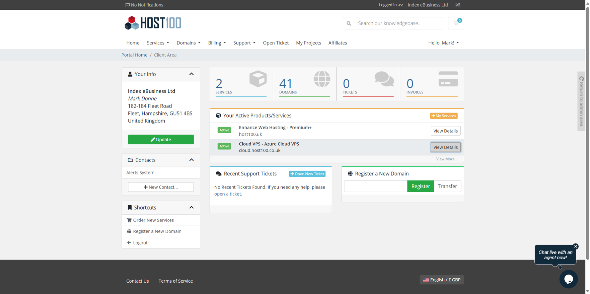 Client Portal Access