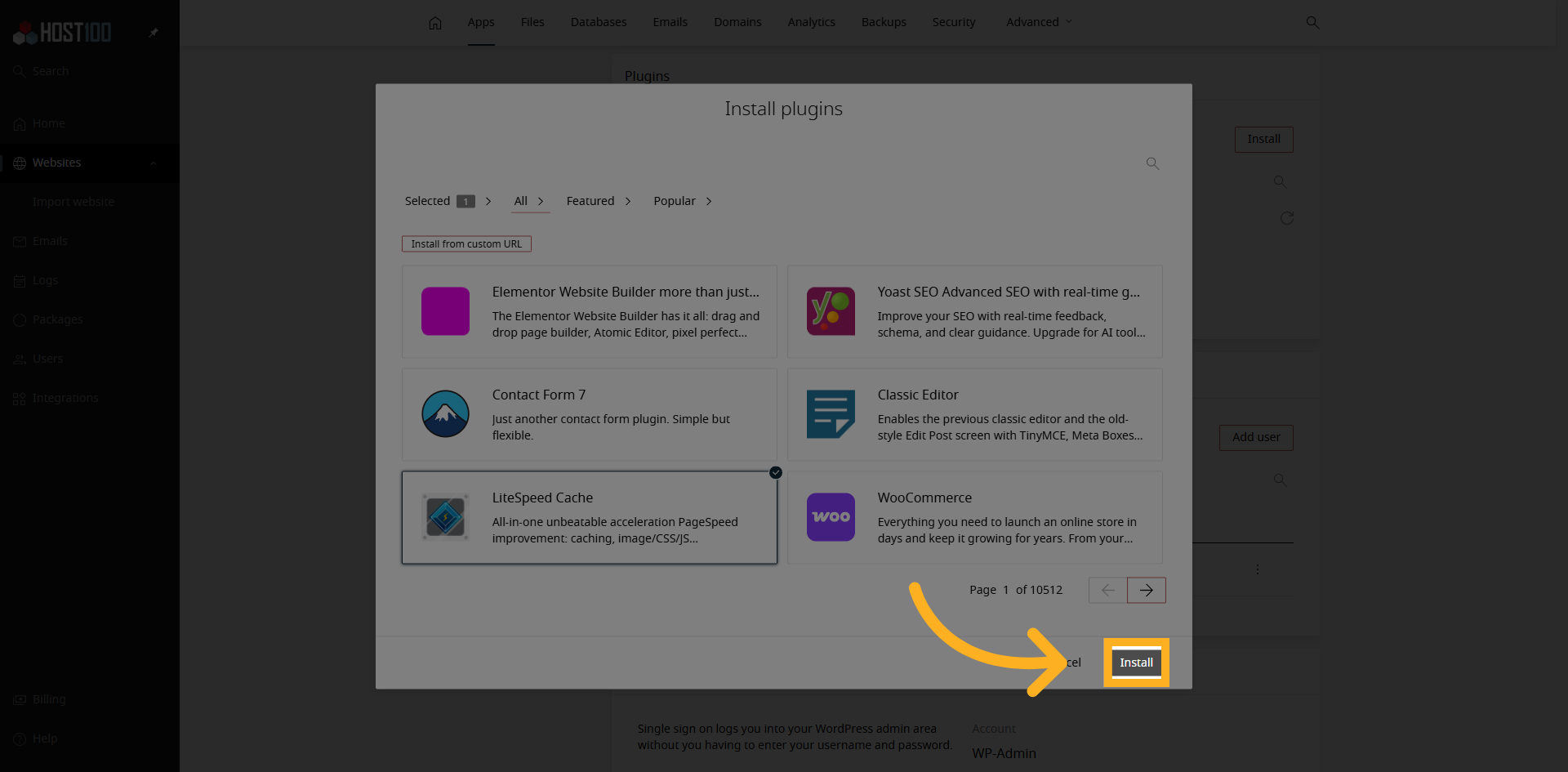 Confirm Plugin Installation