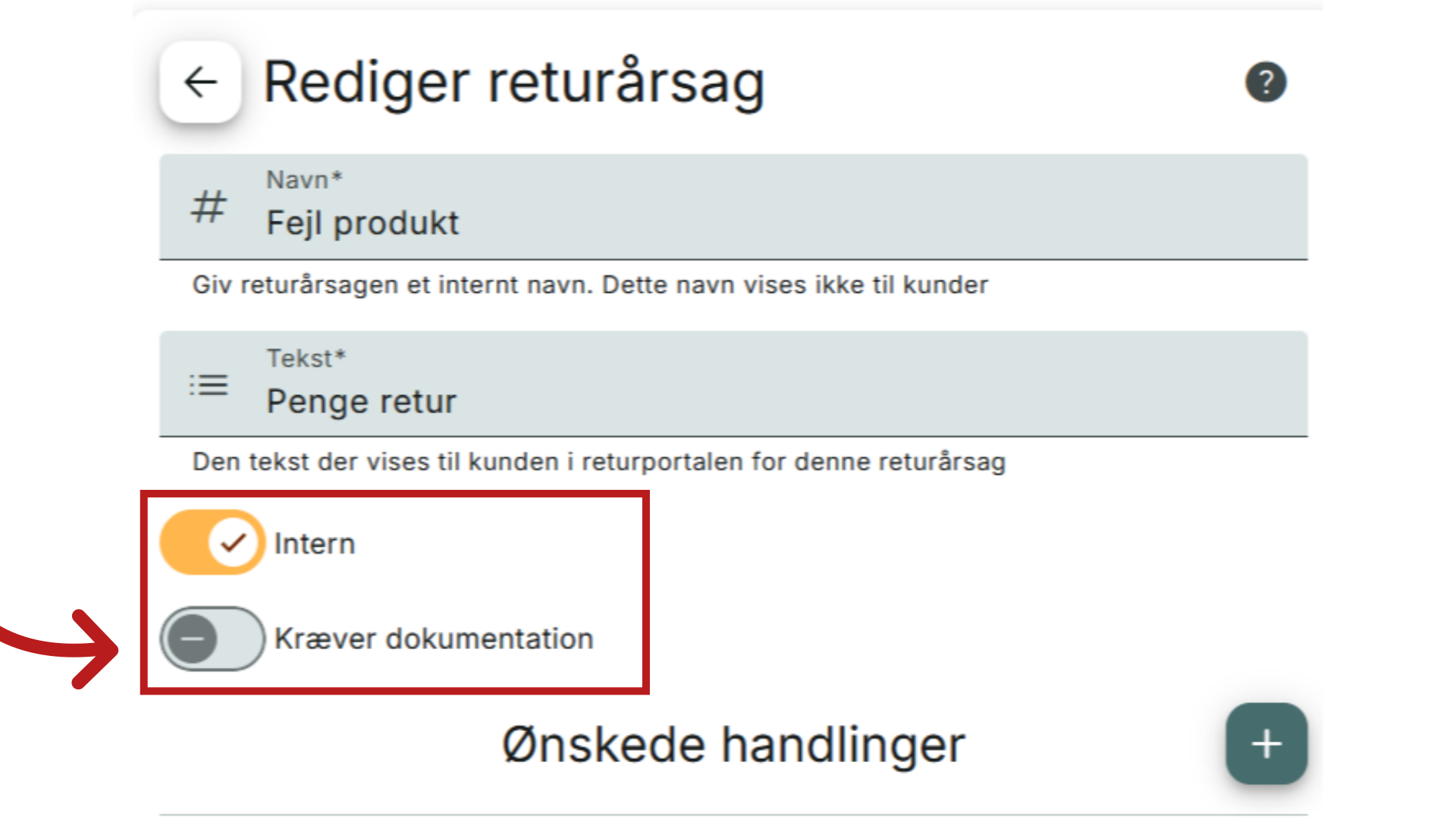 Kræver den dokumentation?