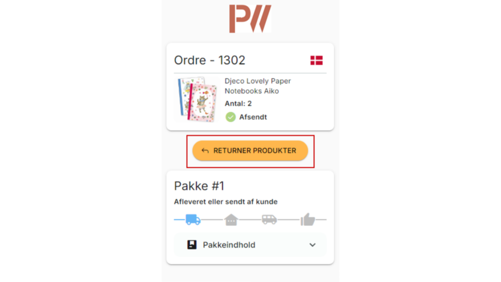 Returner produkter