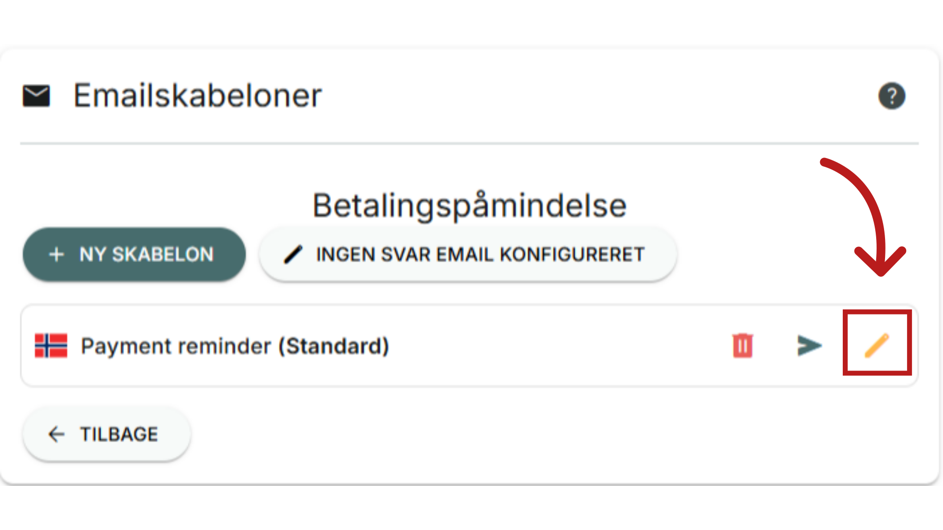 Klik på pen-ikonet