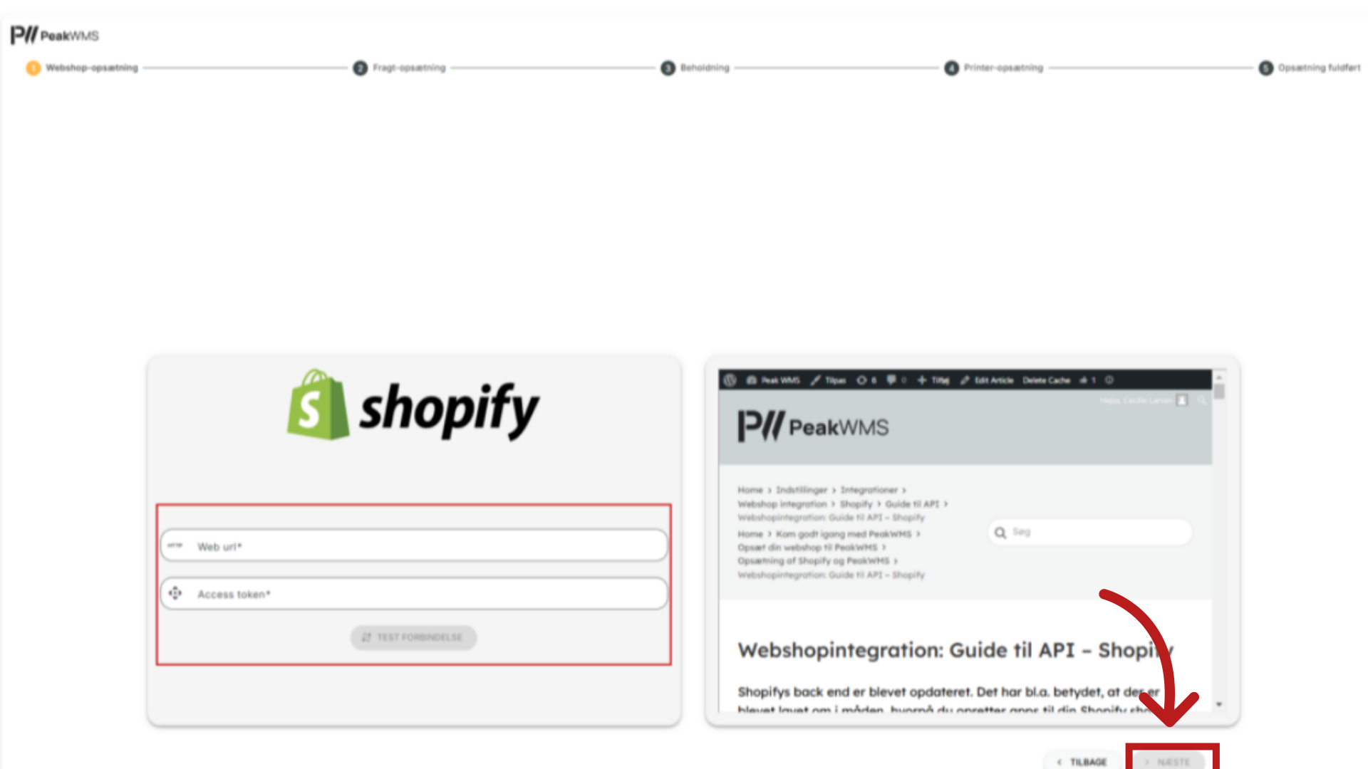 Bruger du PeakWMS onboardingflow?