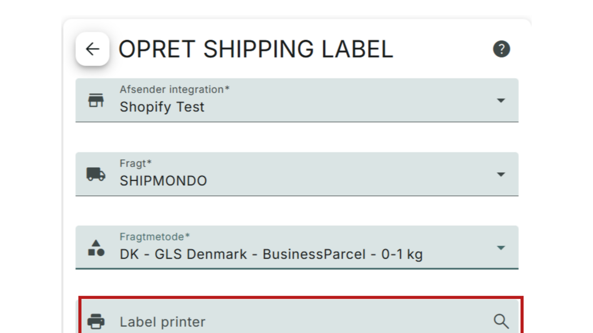 Labelprinter