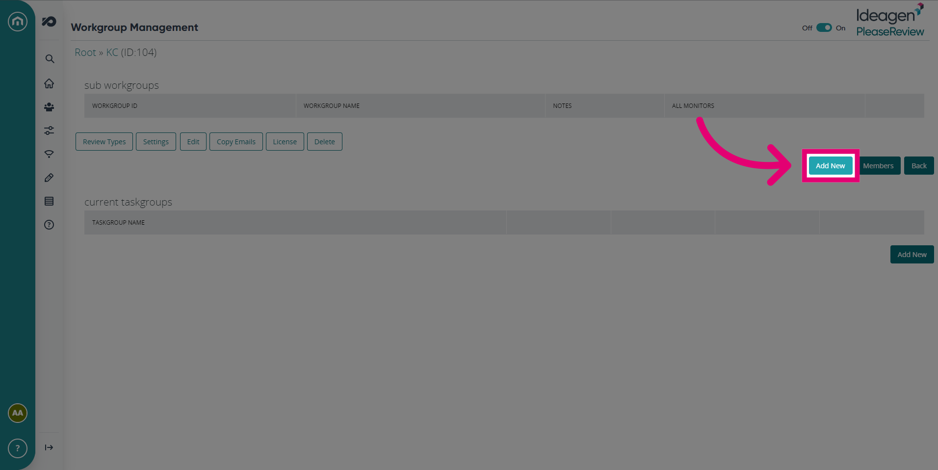 Click 'Add New'