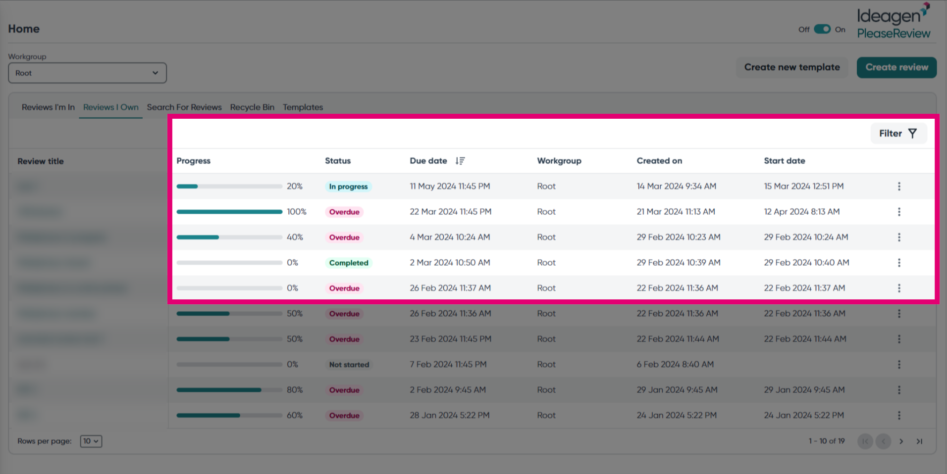 New Helix UI