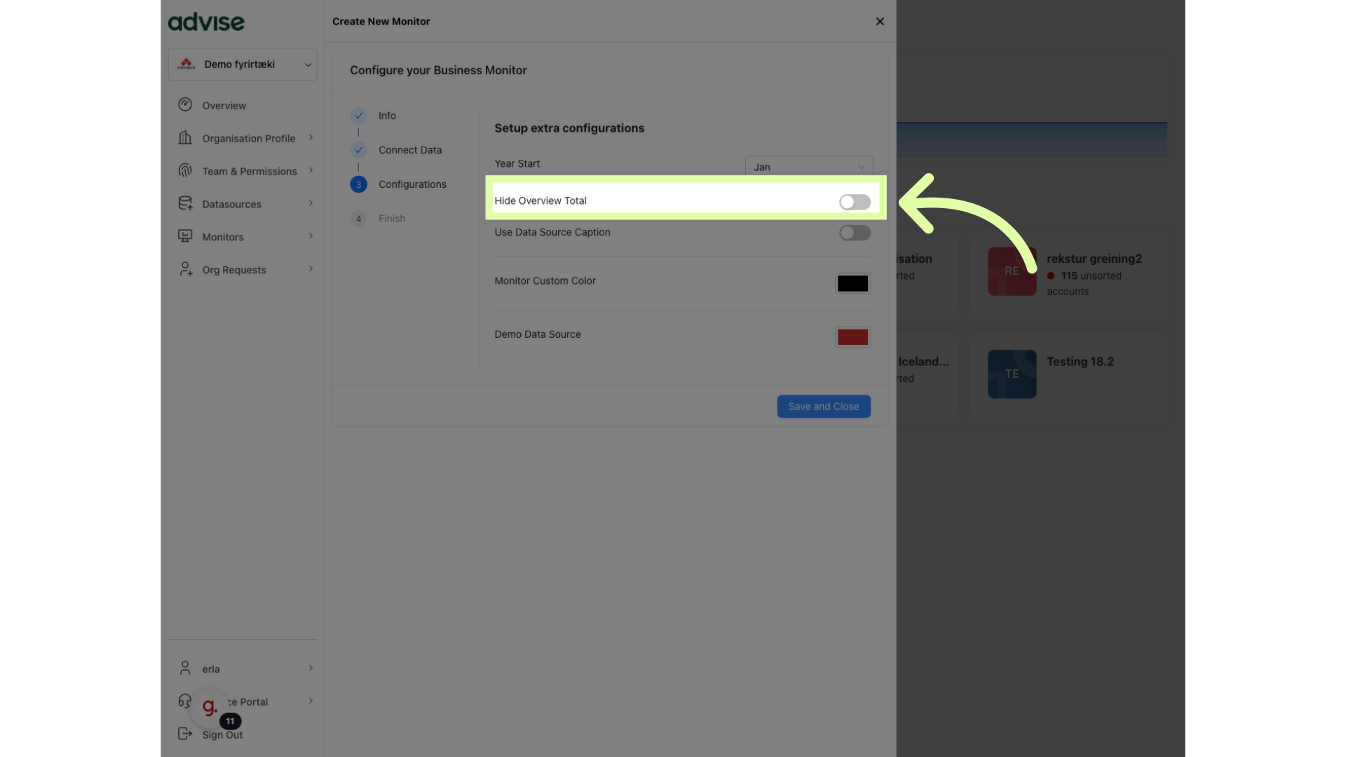 Click 'Hide Overview Total' if your data is only from Balance sheet.