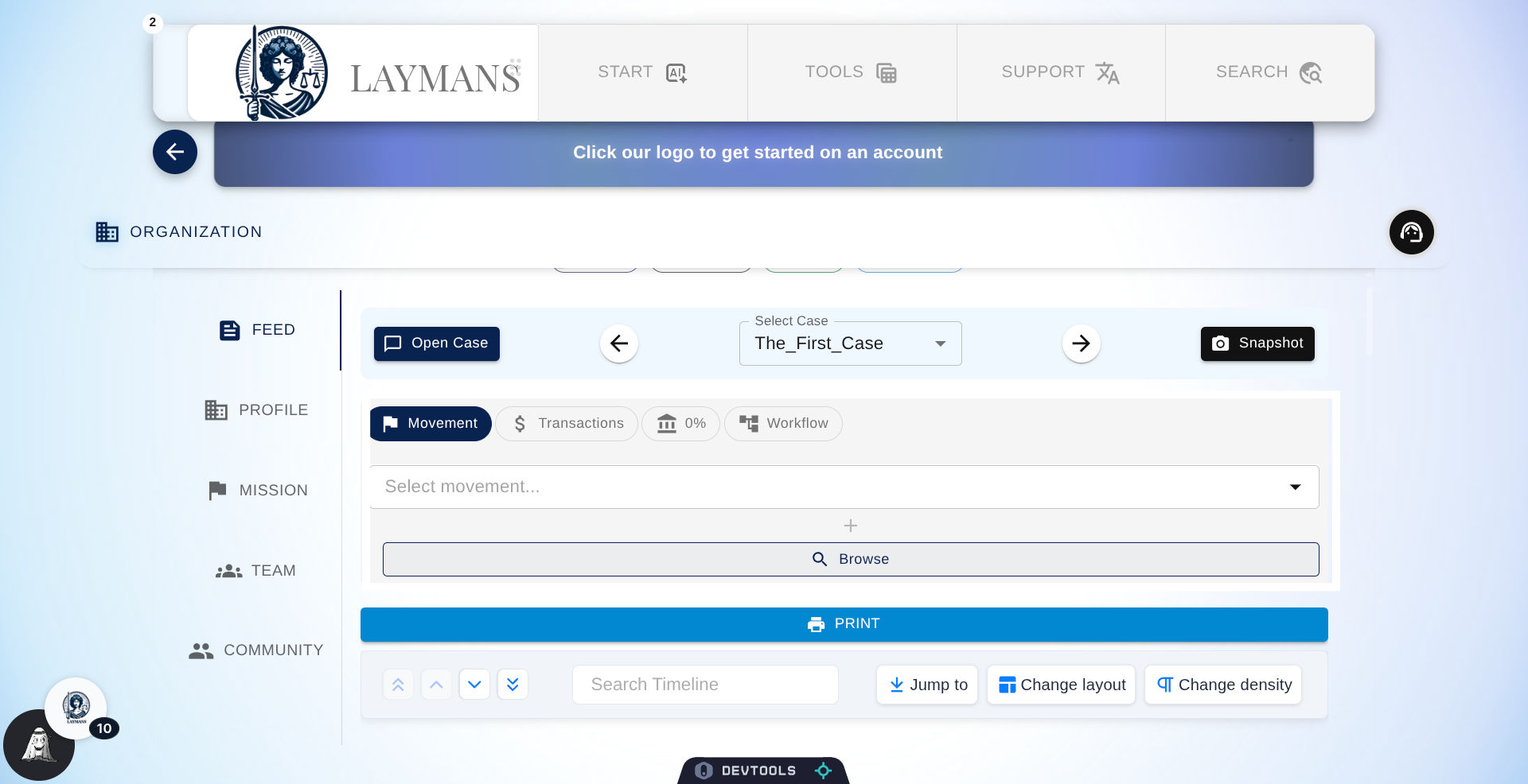 Browsing and Attaching Movements