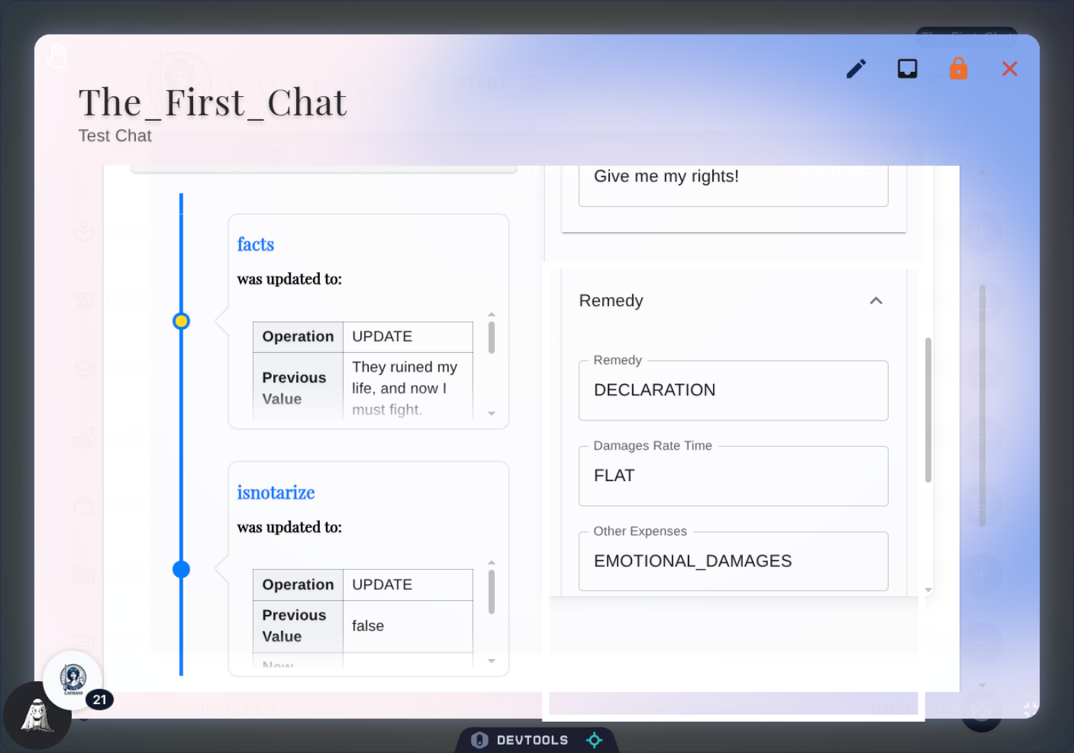 Select Remedy and Damages